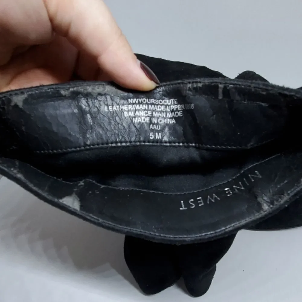 Nine West Your So Cute Black Boots (5)